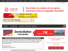 Tablet Screenshot of creation-lr.com